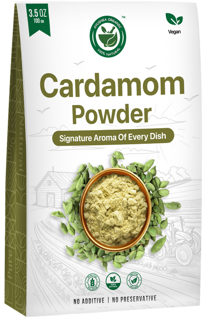 Green Cardamom (Elaichi) Powder 100g