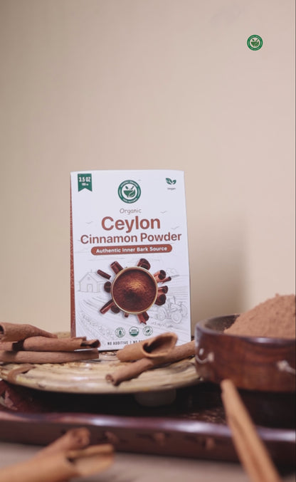 USDA Organic Ceylon Cinnamon Powder 100g